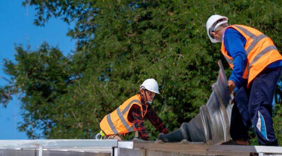 Expert tile roof repair services in Shirley, IN
